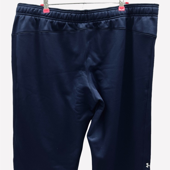 Under Armour UA Double Threat Armour Fleece Navy Pants 1295299-410 Size 3XL - Picture 8 of 10